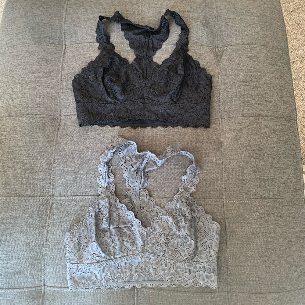 2 Lace Bralettes